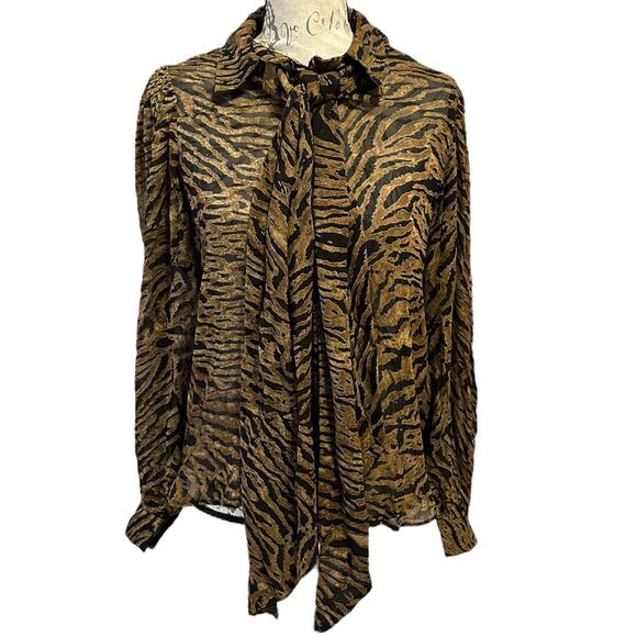 Ganni Scarf Blouse - Picture 2 of 8